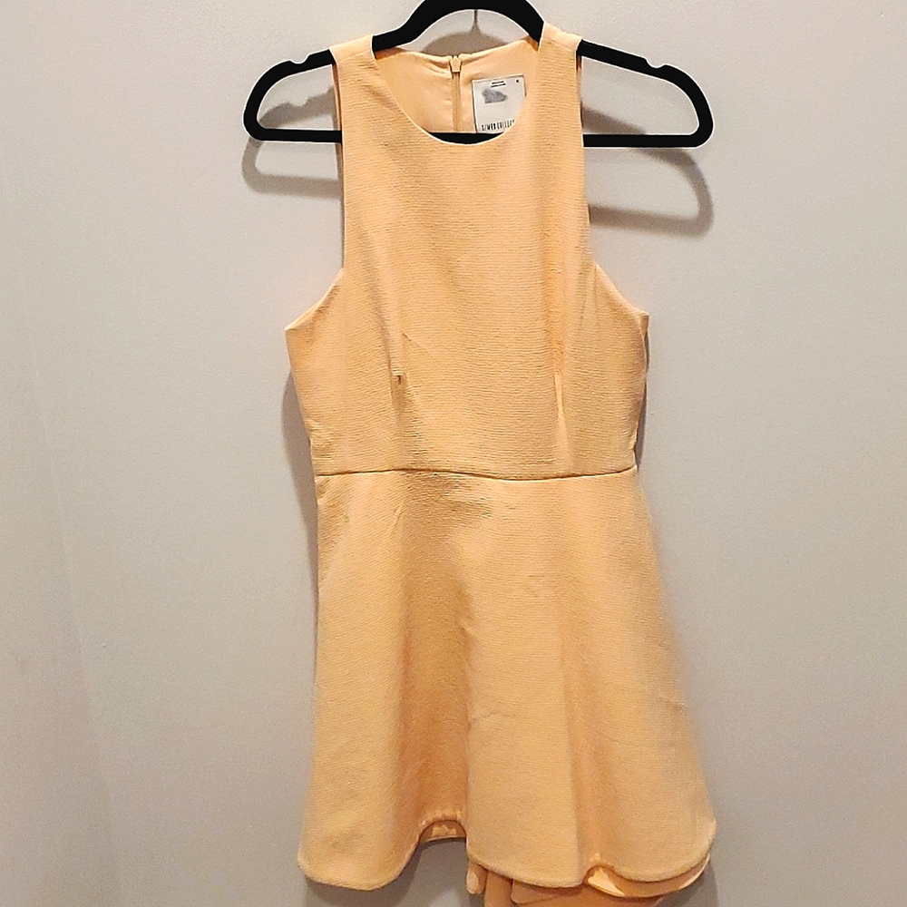 C/MEO Collective Peach Cocktail Dress
